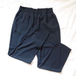 Target Stretch Waist Black Pants